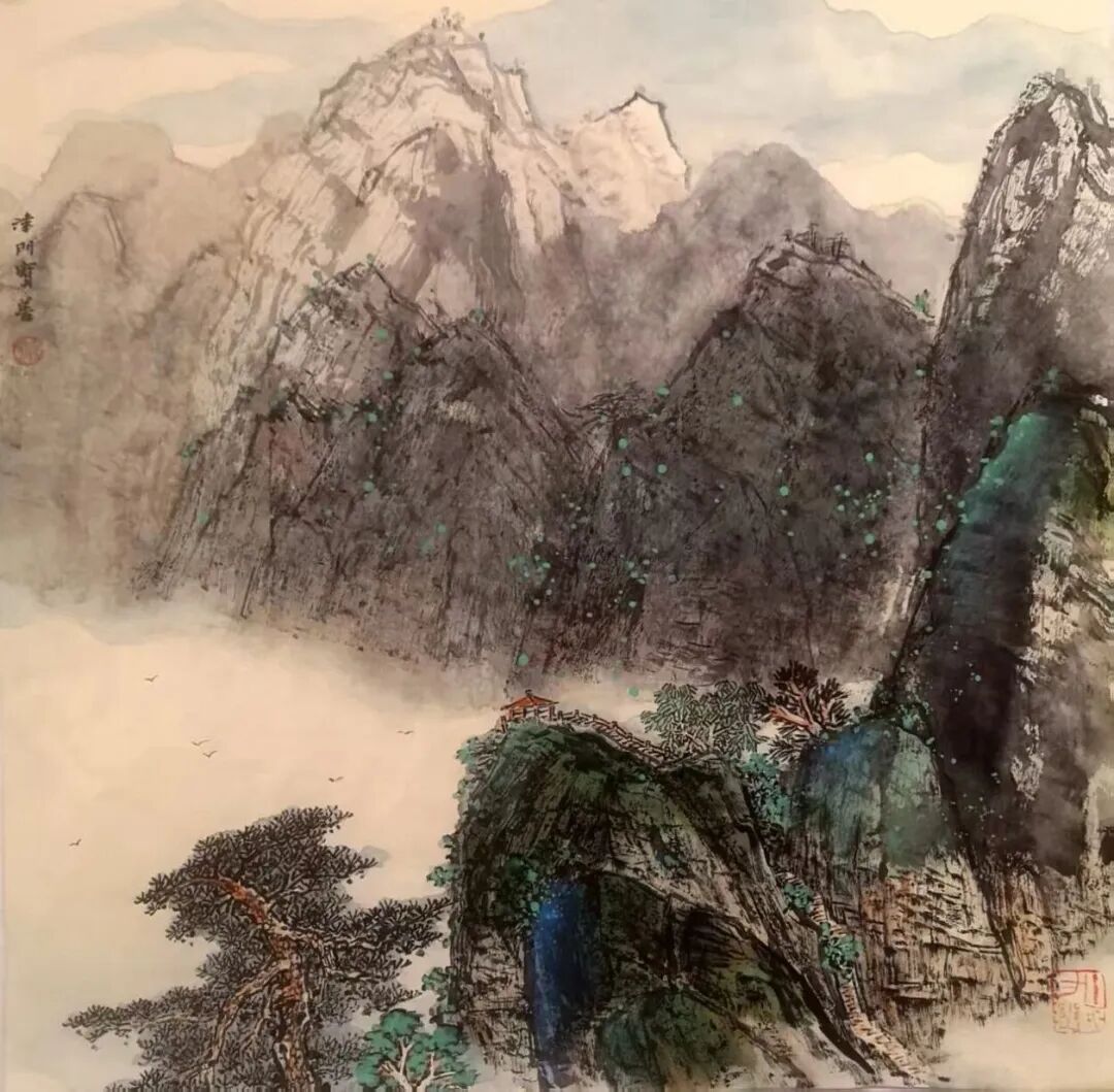 郝宝善《游艺求真》中国当代书画名家致敬文脉主题汇展（图10）