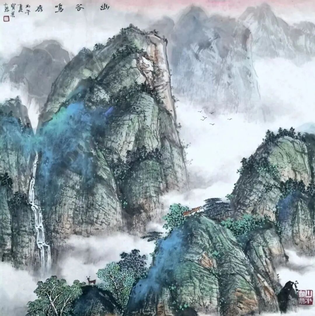 郝宝善《游艺求真》中国当代书画名家致敬文脉主题汇展（图8）
