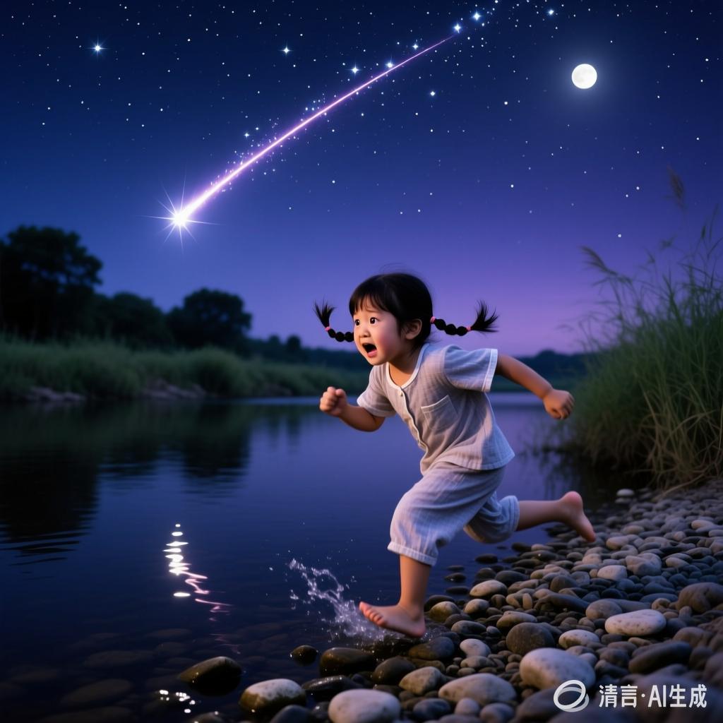 马淑云:【土掉渣·滑溜曲】小丫追流星(中国憨派文学)(图2)