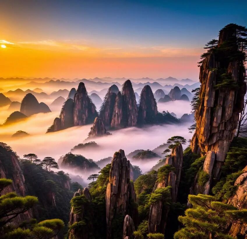 李佰虎《黄山大美》新月诗选（图8）