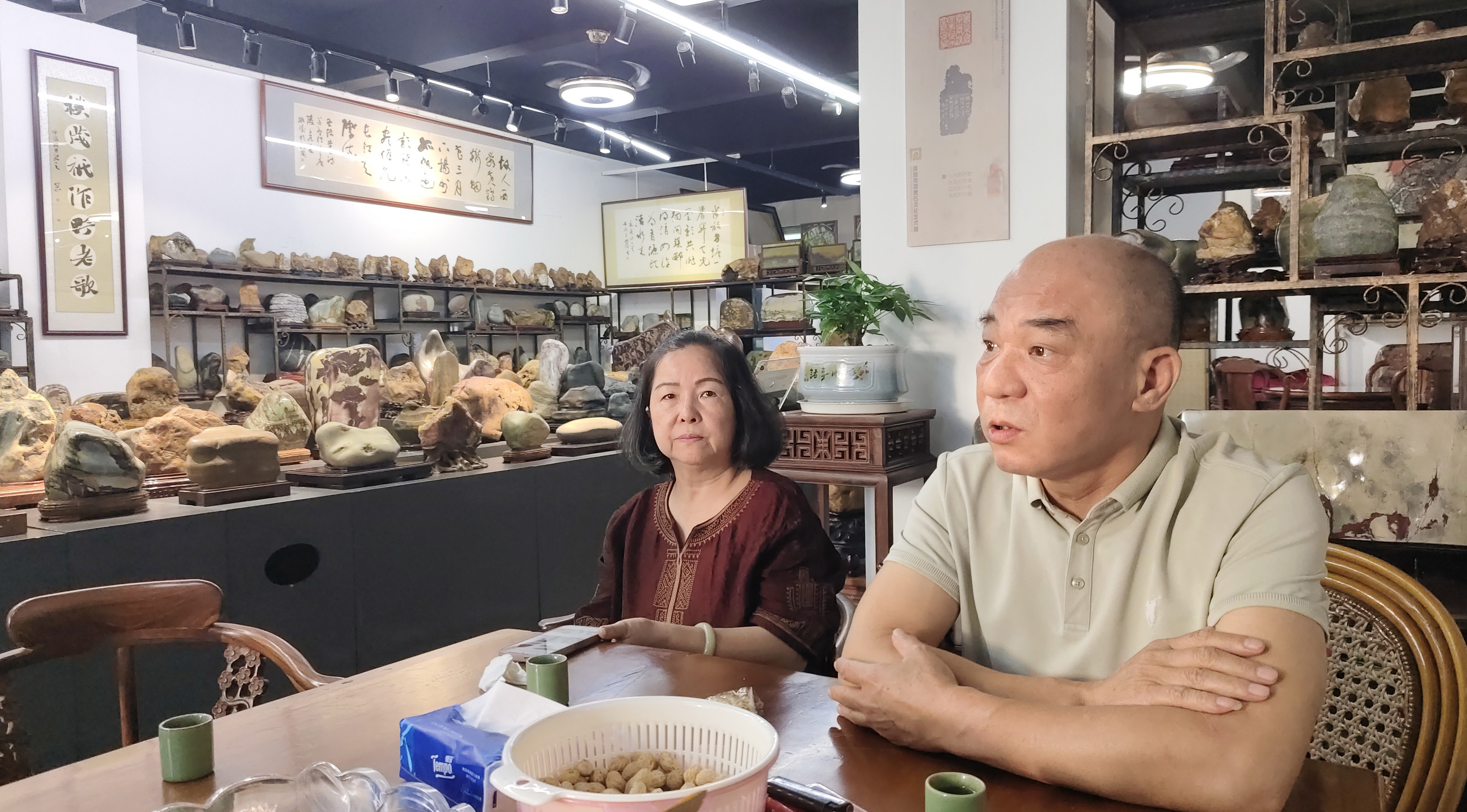 当好东道主 文化展新姿!专家学者走进深圳市观赏石文化艺术馆共话数字化传承(图3)