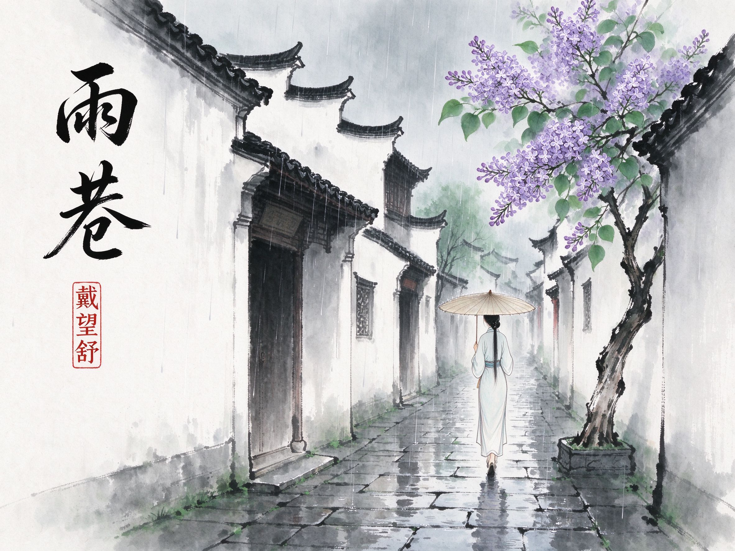《雨巷》·戴望舒