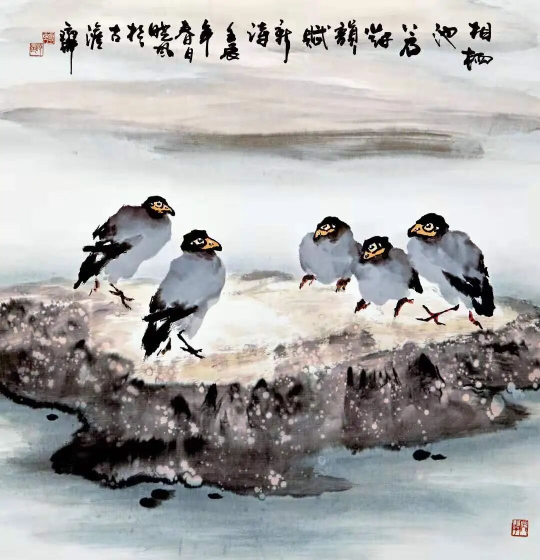 水墨传神 飞鸟含情|谭晓风作品选(图3)