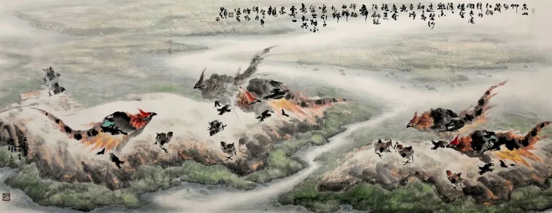 水墨传神 飞鸟含情|谭晓风作品选(图11)