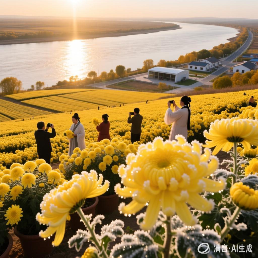 【中国憨派文学】刘东军:盆王菊园誉四方(图2)