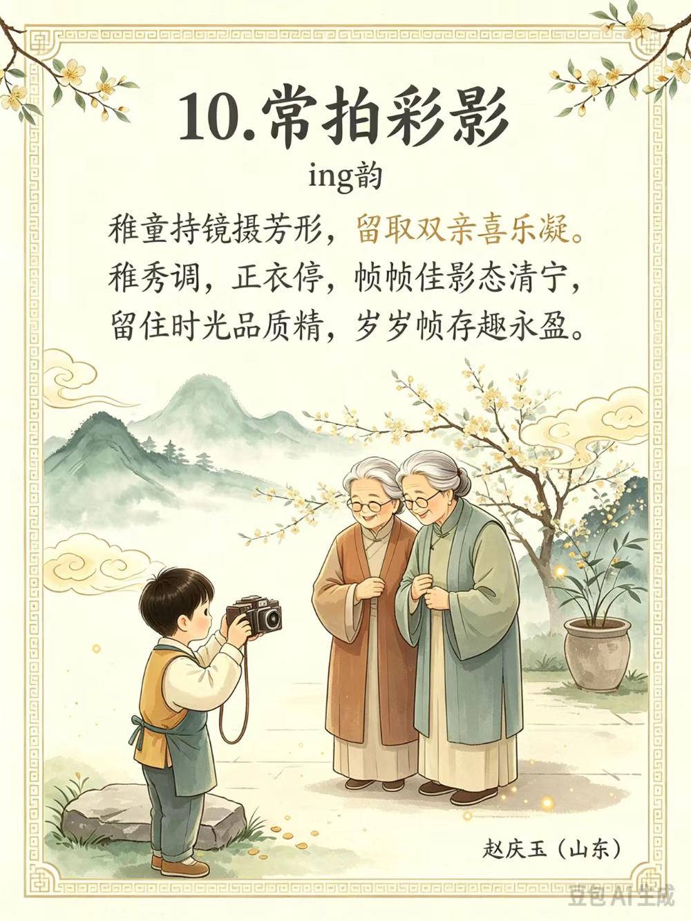 赵庆玉:【土掉渣·滑溜曲】新二十四孝·孩童版(中国憨派文学)(图11)