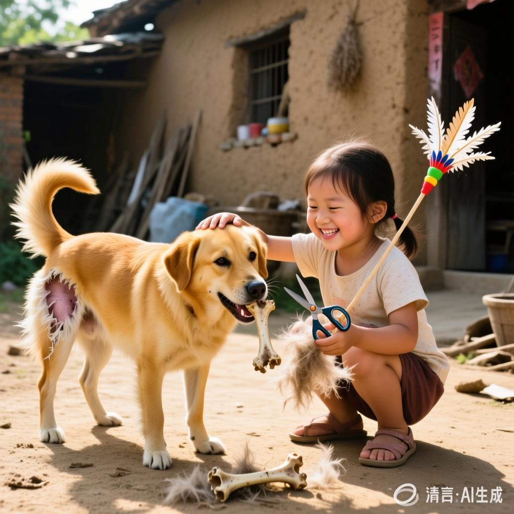吴德忱:【土掉渣·滑溜曲】剪狗毛(中国憨派文学)(图2)