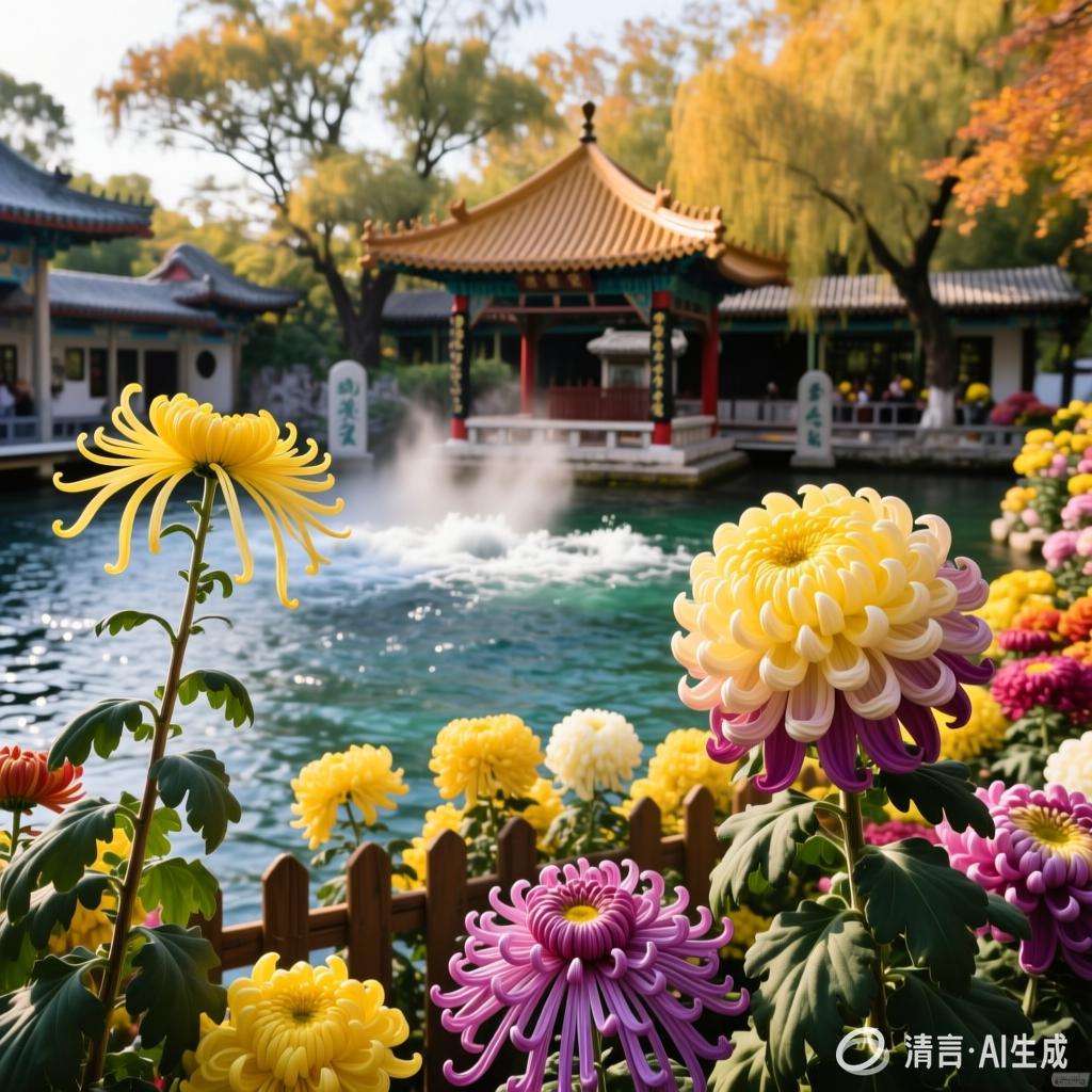 【中国憨派文学】李培忠:七律·赏趵突泉菊展照感怀(图2)
