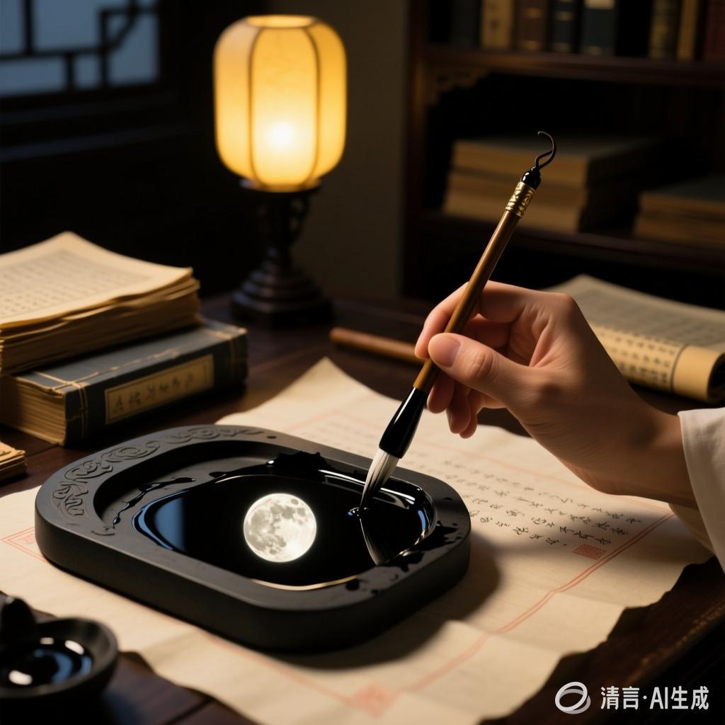 【中国憨派文学】童萍:砚池赋(图2)