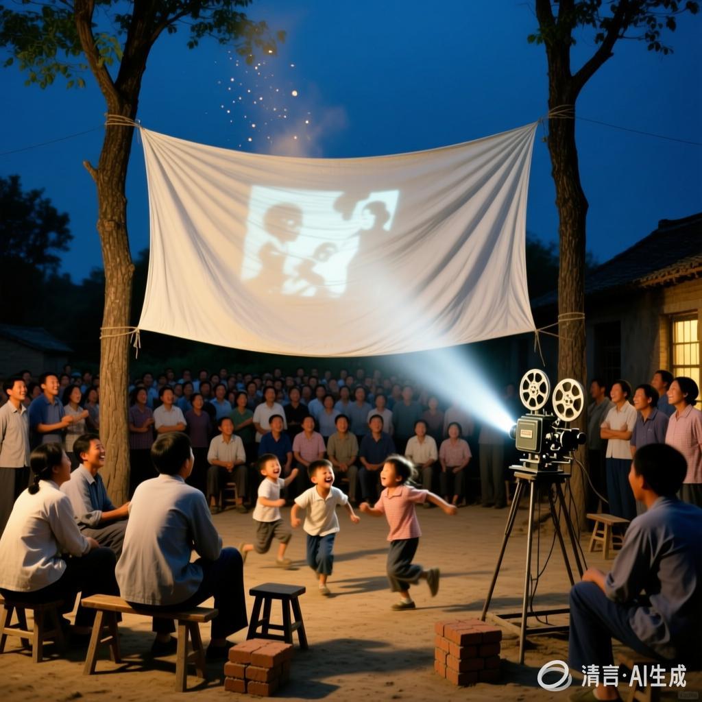 孔另融:【土掉渣·滑溜曲】看露天电影《中国憨派文学》(图2)