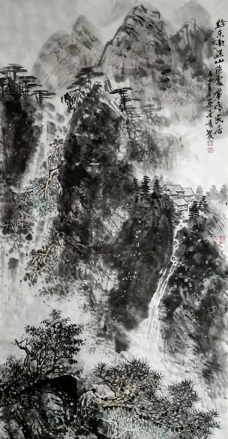 蔡金顺《游艺求真》中国当代书画名家致敬文脉主题汇展(图13)