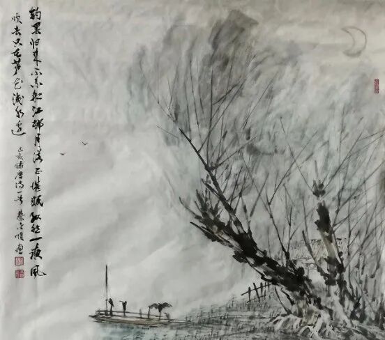 蔡金顺《游艺求真》中国当代书画名家致敬文脉主题汇展(图8)
