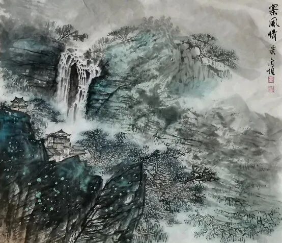 蔡金顺《游艺求真》中国当代书画名家致敬文脉主题汇展(图6)