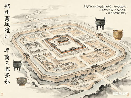 【贞冰诗诵】《商城三章》——诗诵【大中原】之七(肖洒朗诵)(图2)