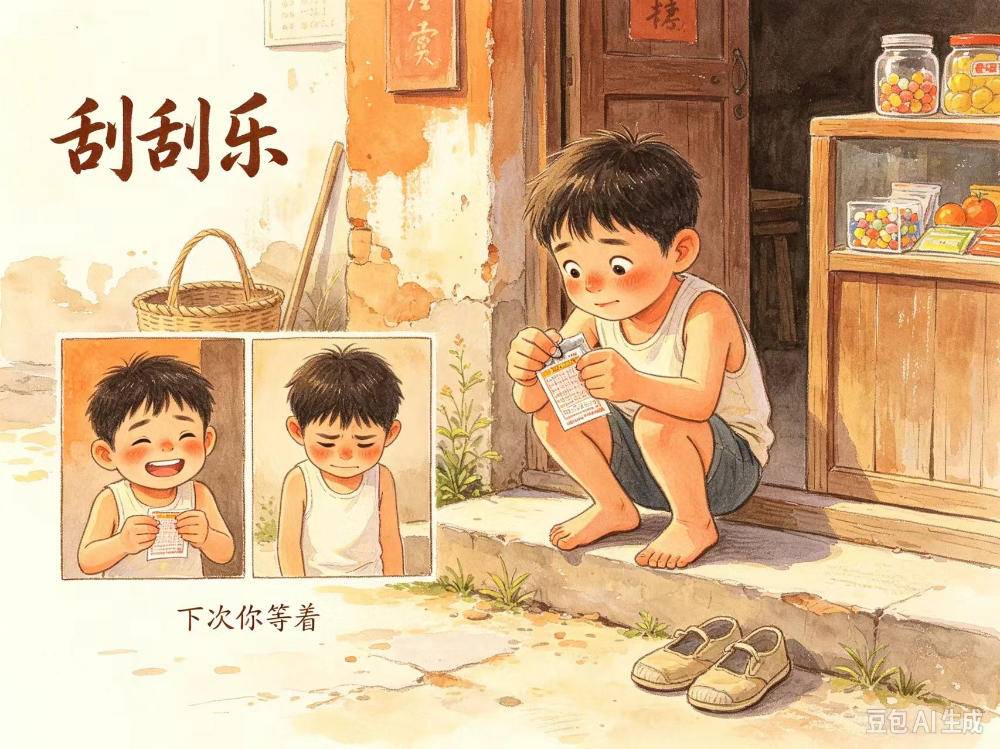 老榕树下:【土掉渣·滑溜曲】刮刮乐(中国憨派文学)(图2)