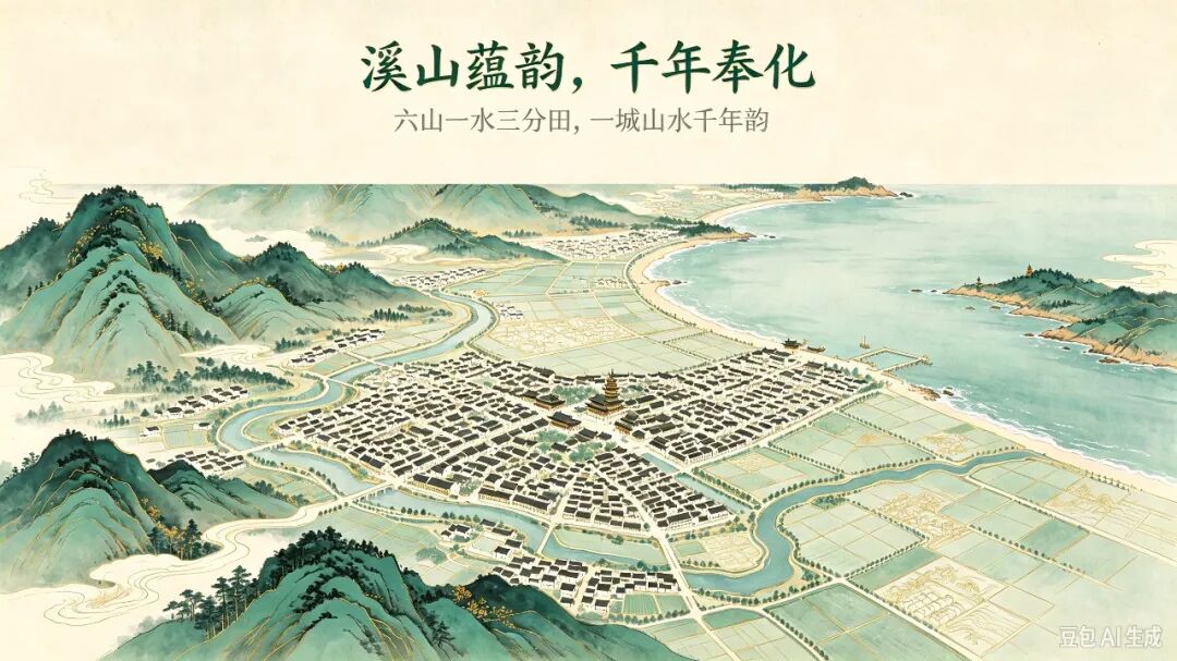 随我看山河 溪山蕴韵，千年奉化 作者：谢爱民