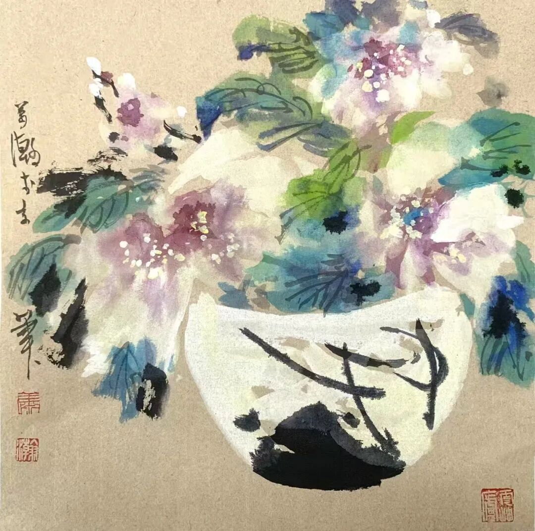 萧瀚《澄怀问道》中国当代百位书画名家丹青盛会（图34）