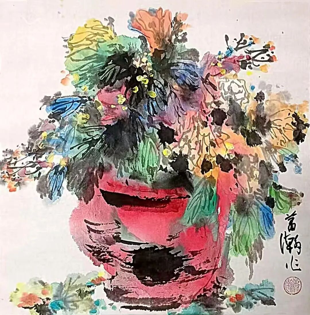 萧瀚《澄怀问道》中国当代百位书画名家丹青盛会（图31）