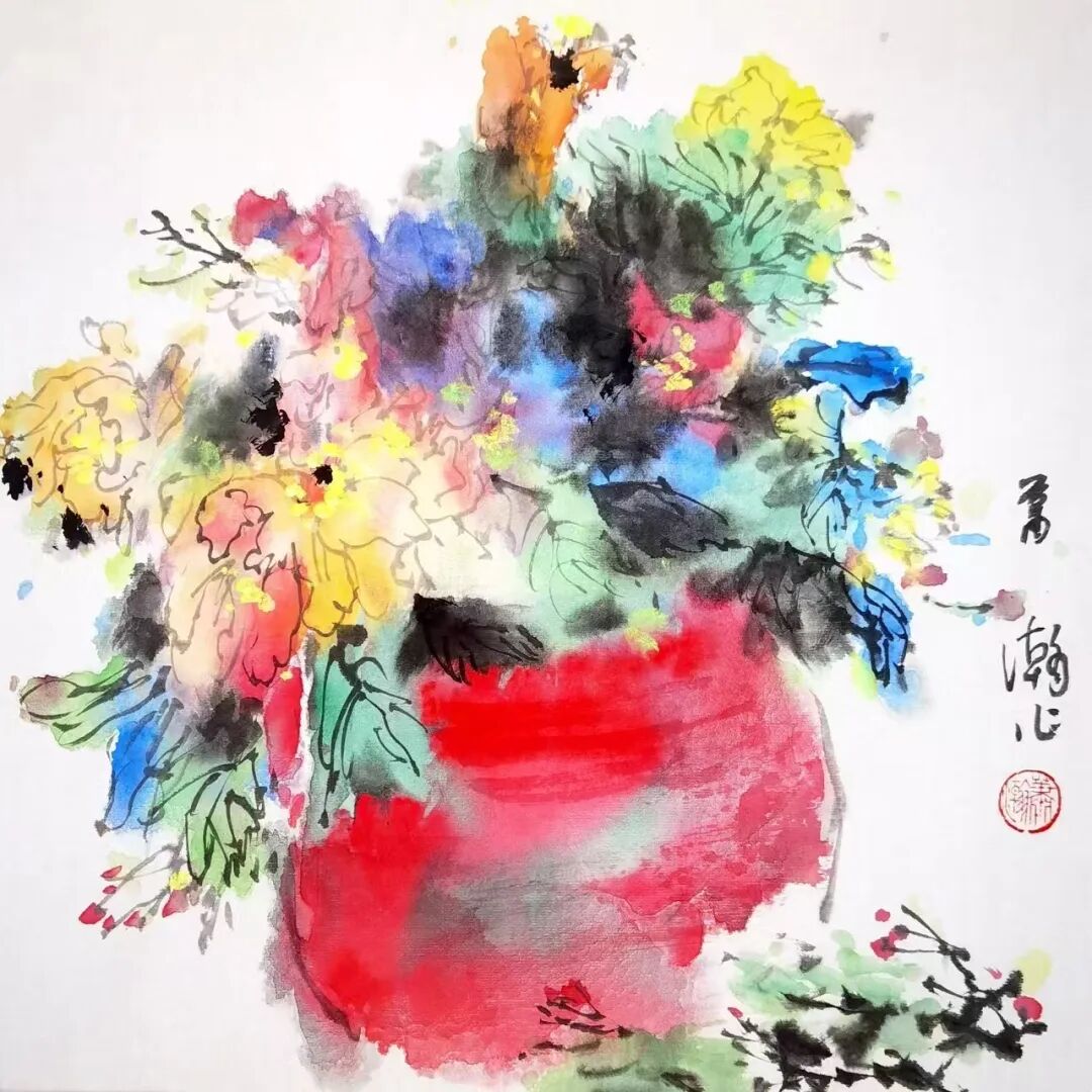 萧瀚《澄怀问道》中国当代百位书画名家丹青盛会（图33）