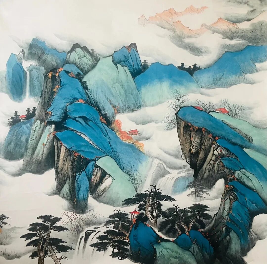 周良《观古悟今》中国当代书画名家雅韵品鉴（图8）