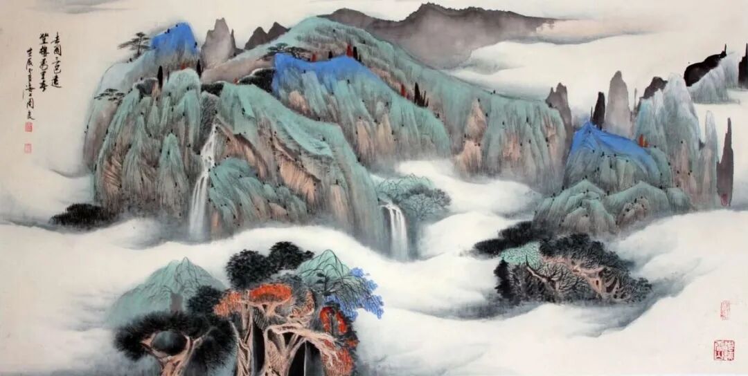 周良《观古悟今》中国当代书画名家雅韵品鉴（图12）