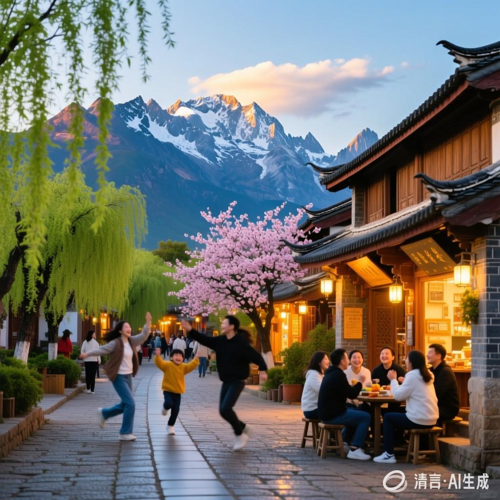 【中国憨派文学】王广民:淡黄柳·春游丽江(图2)