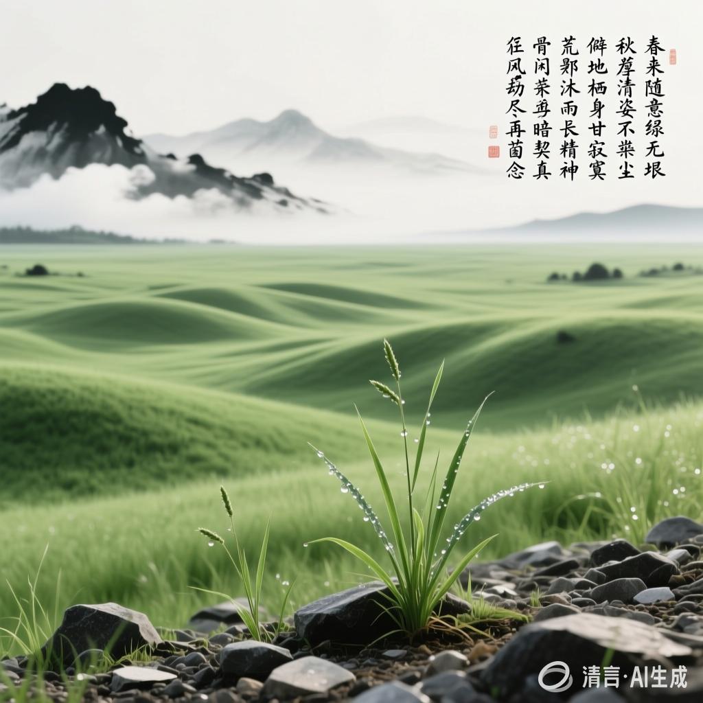 【中国憨派文学】宋迎庄:咏小草(图2)