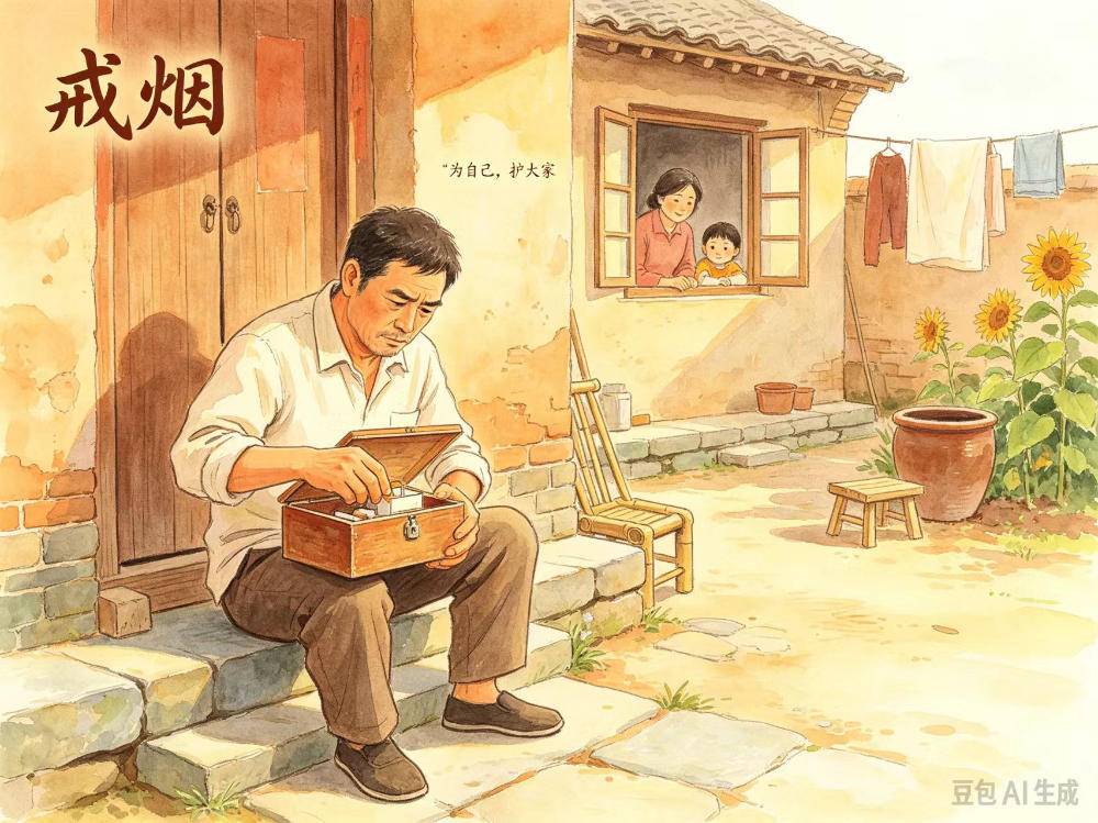 老榕树下:【土掉渣·滑溜曲】戒烟(中国憨派文学)(图2)