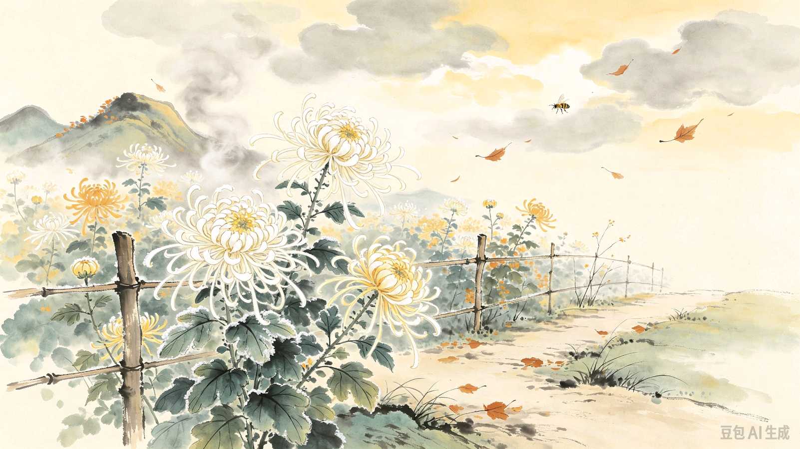请欣赏《七律 秋菊咏 外二首》作者曹应喜/主播绿萝/编辑渺邈【中国长江文学社】有声文学平台【第20408期】（图3）