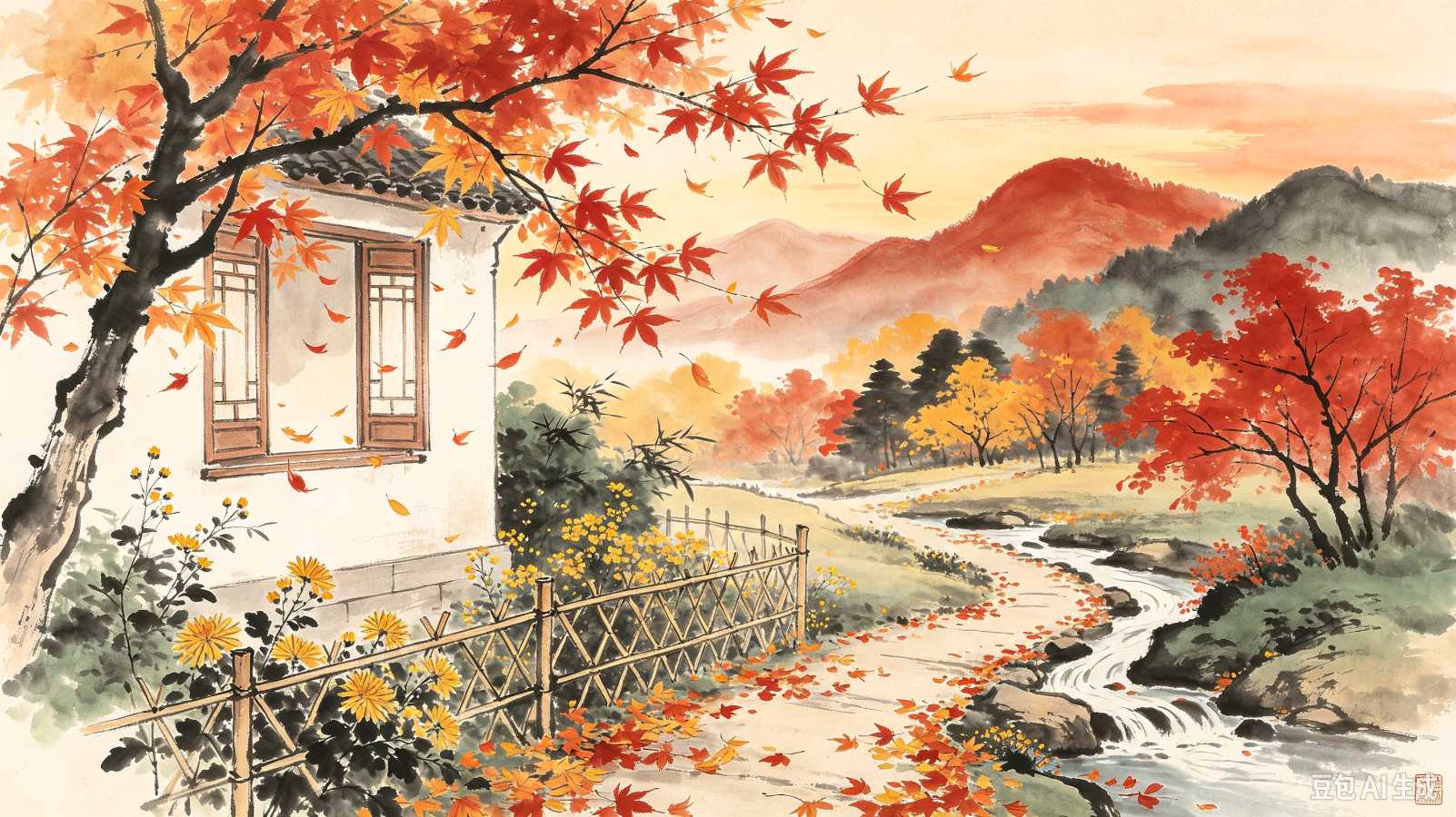 请欣赏谨言老师的诗词【四十八绝吟秋来】编辑渺邈【中国长江文学社】有声文学平台【第20411期】(图8)