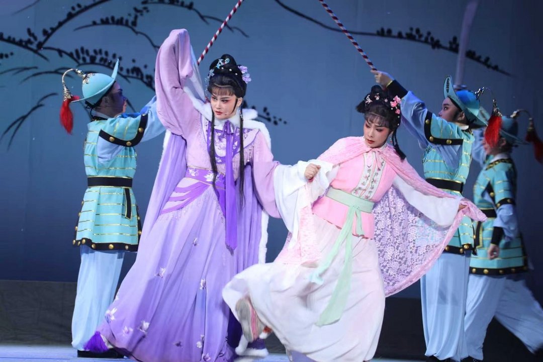 赵志刚任艺术指导 越剧尹派代表作《状元打更》鄞州越剧团首演成功（图3）