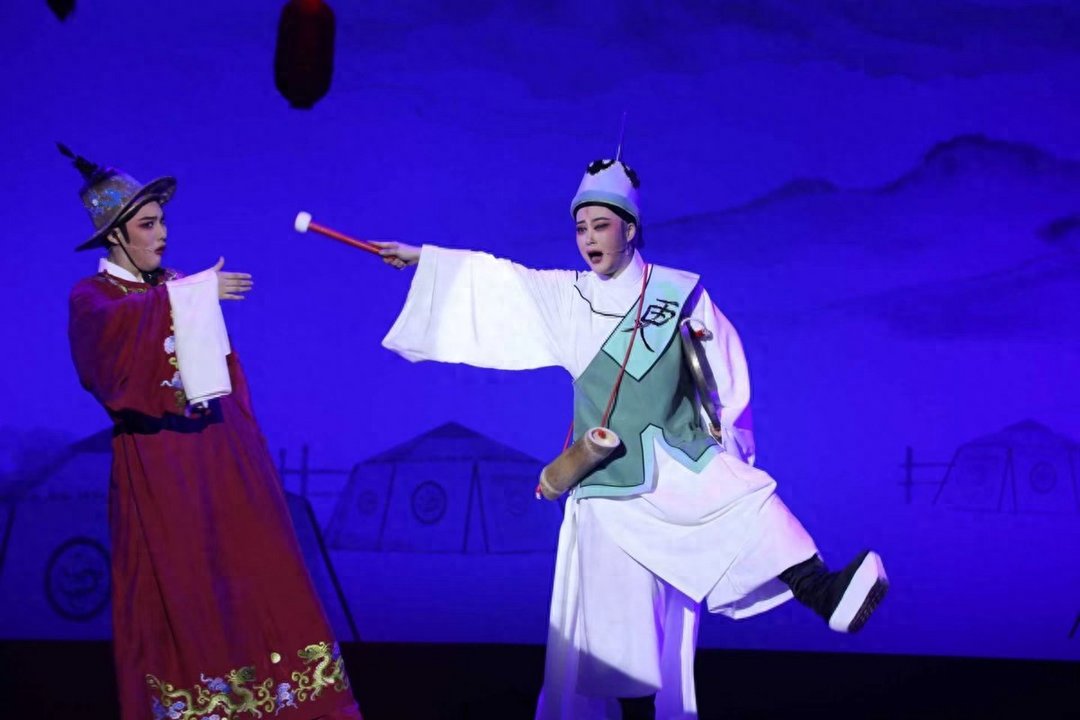 赵志刚任艺术指导 越剧尹派代表作《状元打更》鄞州越剧团首演成功