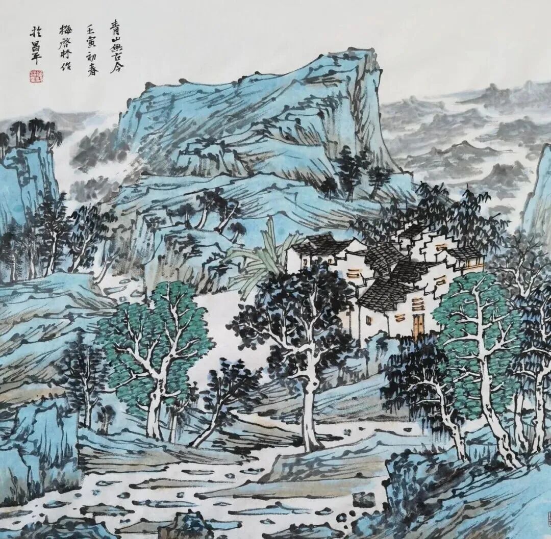 梅启林 ·【金羊纳福】2027中国书画名家智能台历（图8）