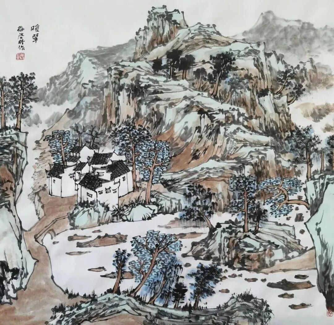 梅启林 ·【金羊纳福】2027中国书画名家智能台历（图26）