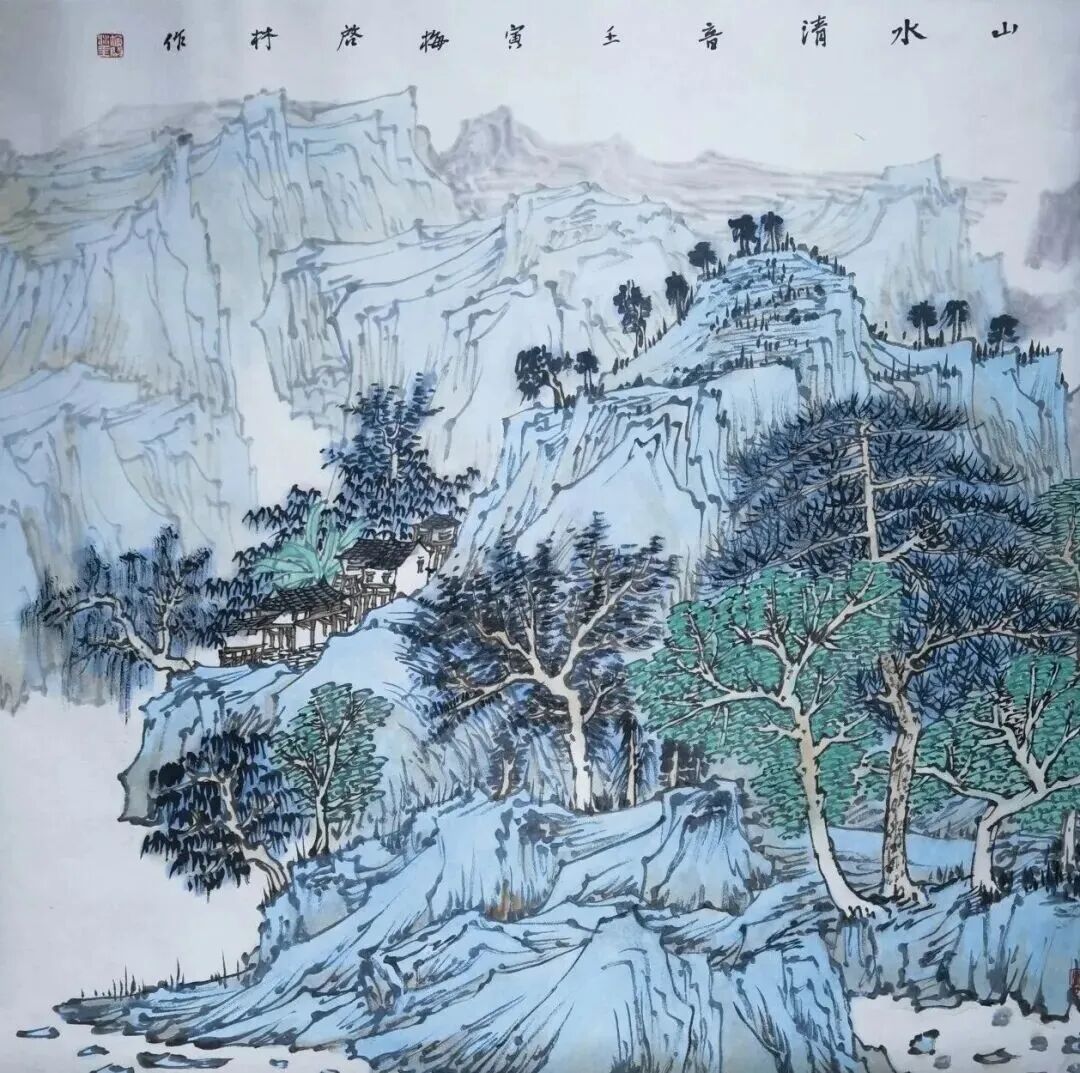 梅启林 ·【金羊纳福】2027中国书画名家智能台历（图14）