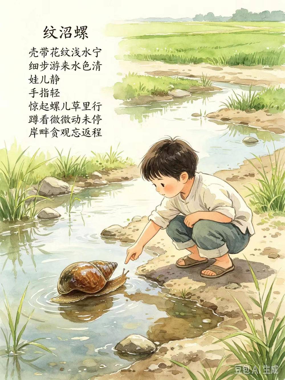 赵庆玉:【土掉渣·滑溜曲】纹沼螺(中国憨派文学)(图2)