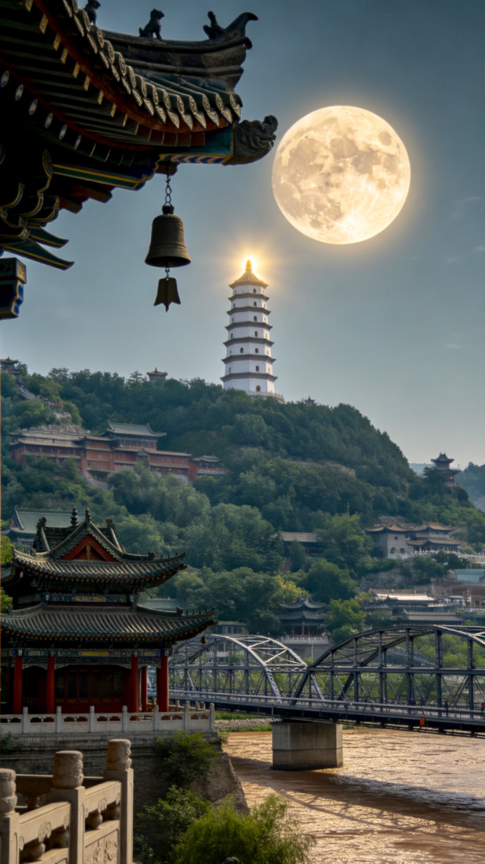 真情永远《秋风漫过中山桥与白塔山》诵读：于蕾