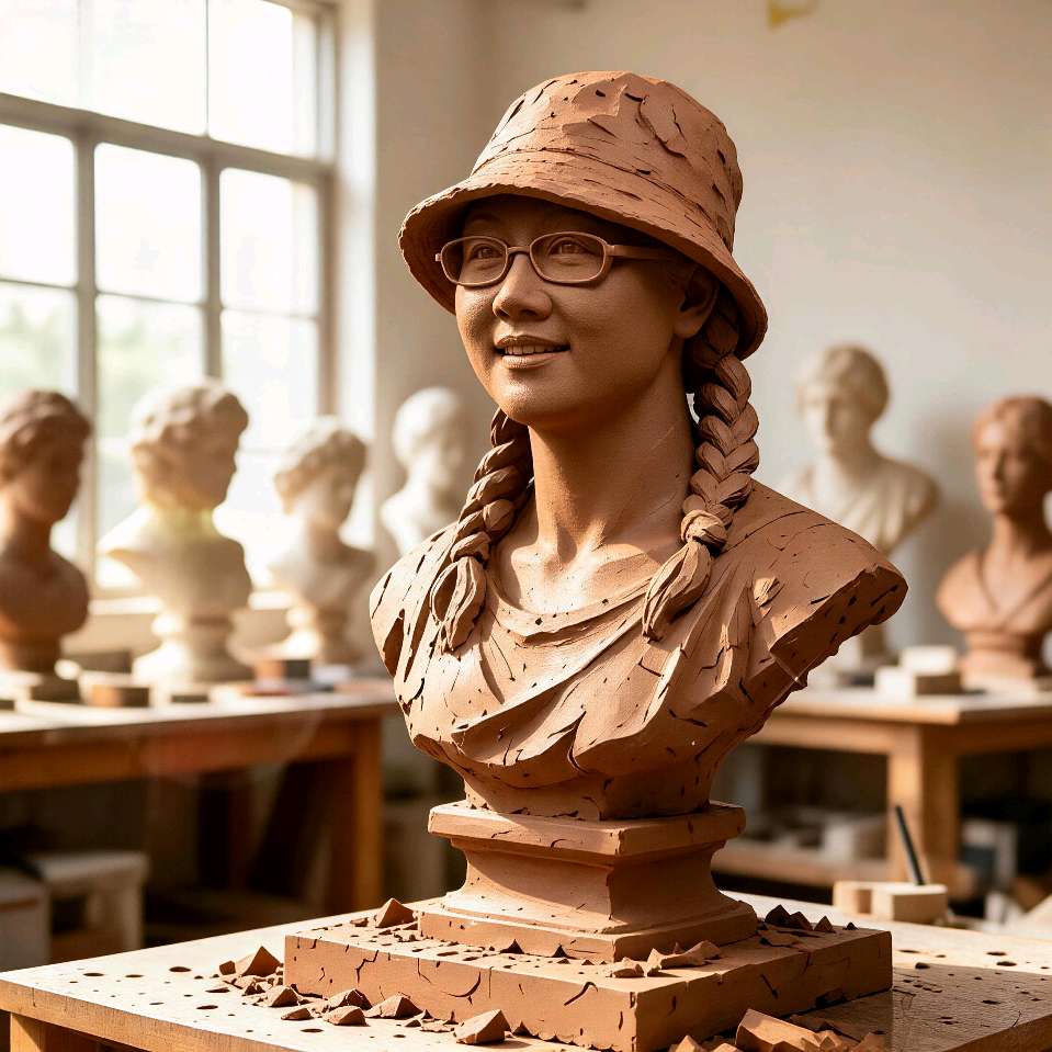 有声文学︱塑像︱作者杨莹 朗诵惠玲玲 中华诗经阁陕西分社