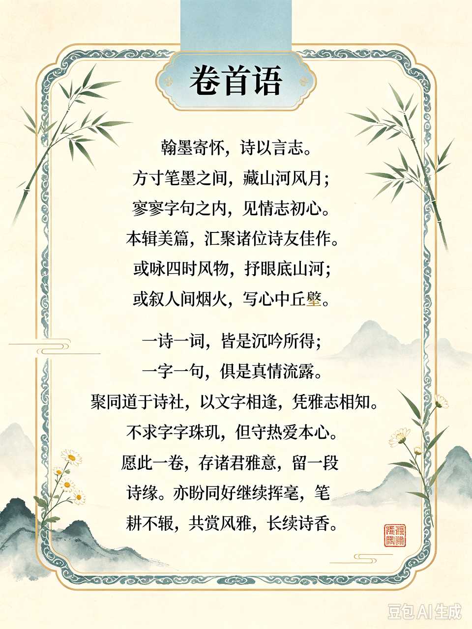 大秦清韵文学社2026年《清韵》第1期（图4）