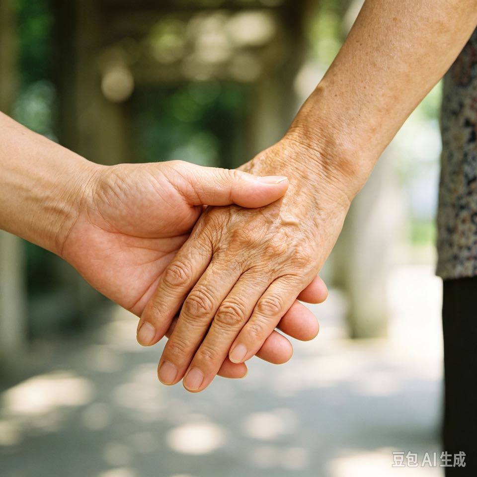海外头条:阿桂/文/诵《拉着妈妈的手》 诗评:富有(图6)