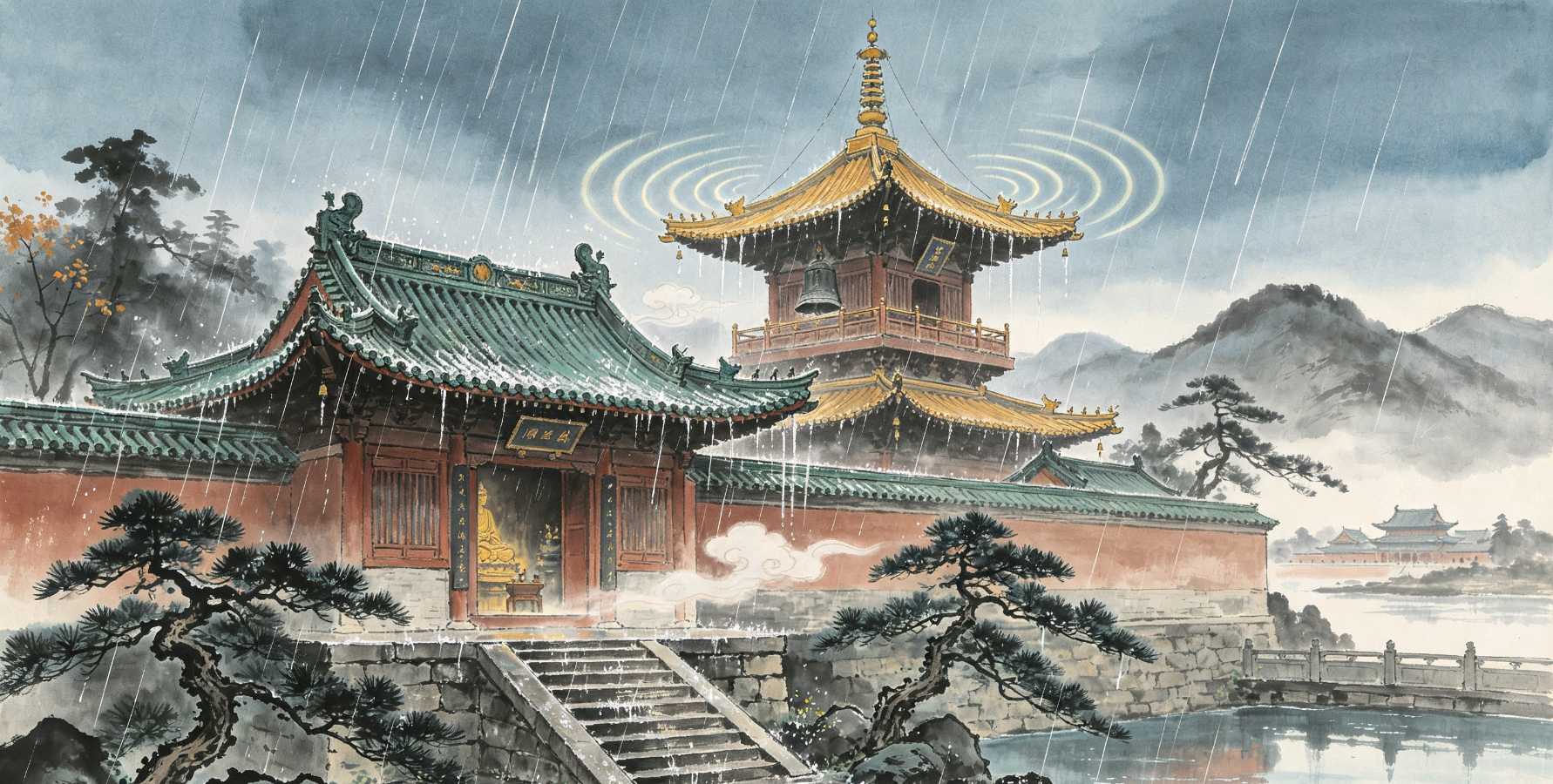 《佛门》联机全球发布岳国栋作品欣赏(图3)