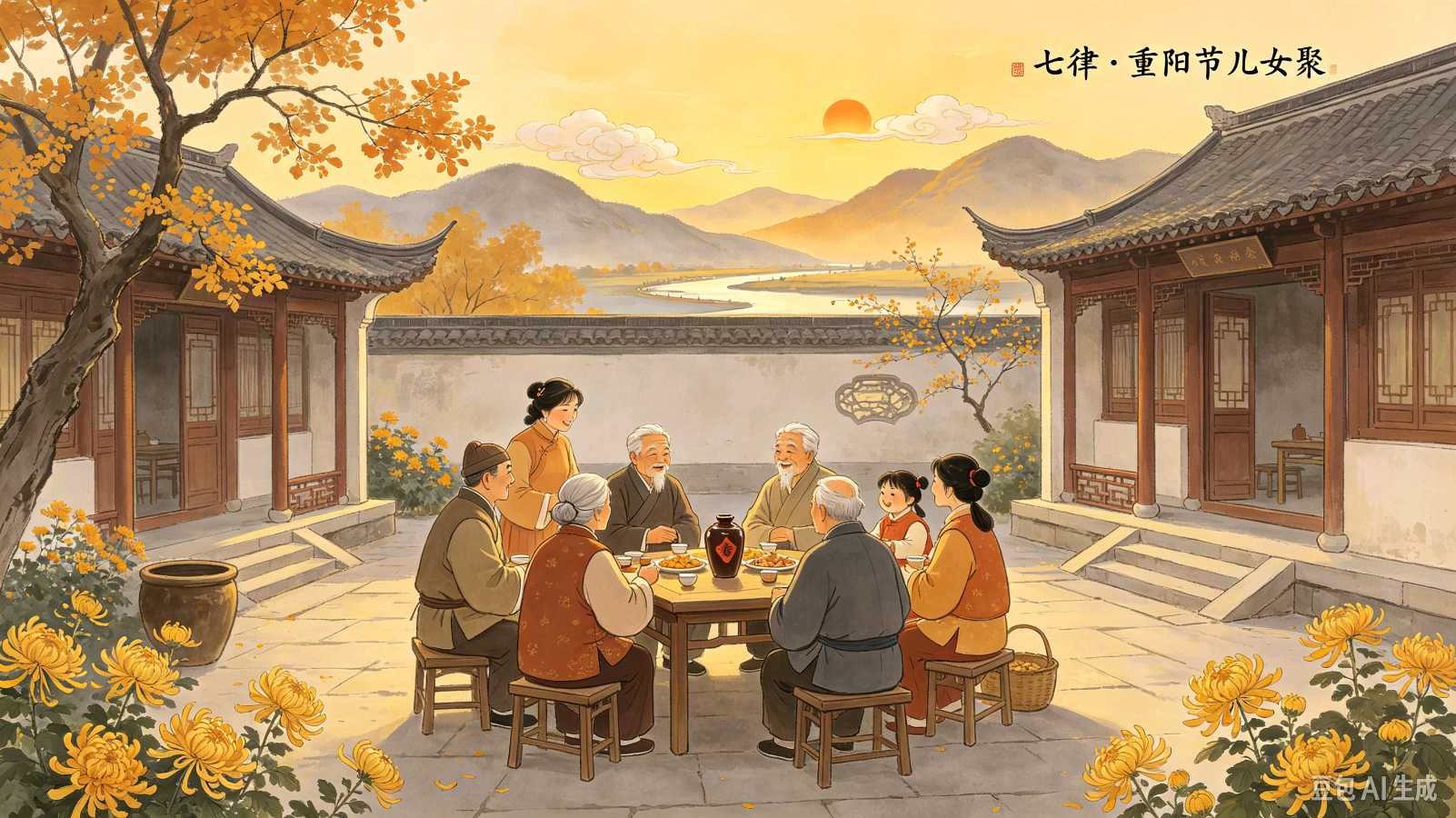 请欣赏《七律四首》作者 袁名中/主播 编辑罂粟～花/【中国长江文学社】有声文学平台【第20281期】