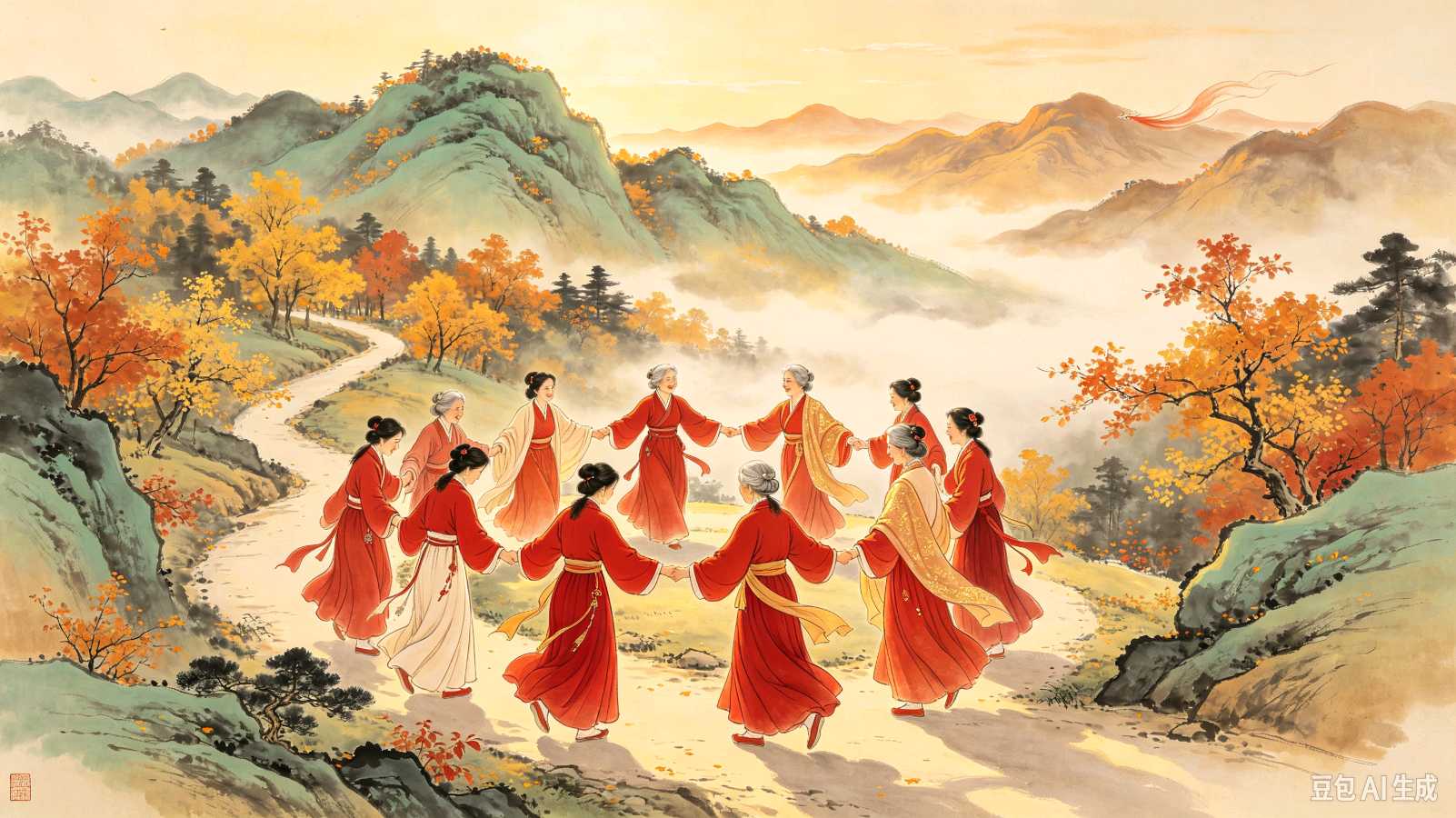 【中国诗人】文坛*重阳官庄采风即景作者/刘同莲（图3）
