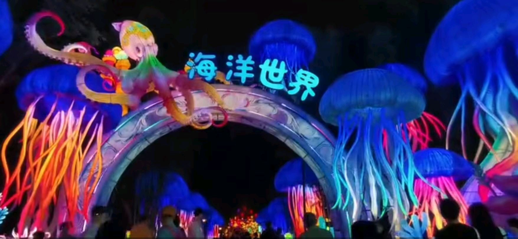 [雅韵文学周刊]第142期/宁正广-特约撰稿老师/青山之上，邂逅一片海底世界/青秀山夜花园夜游随笔/朗诵：涌泉（图2）