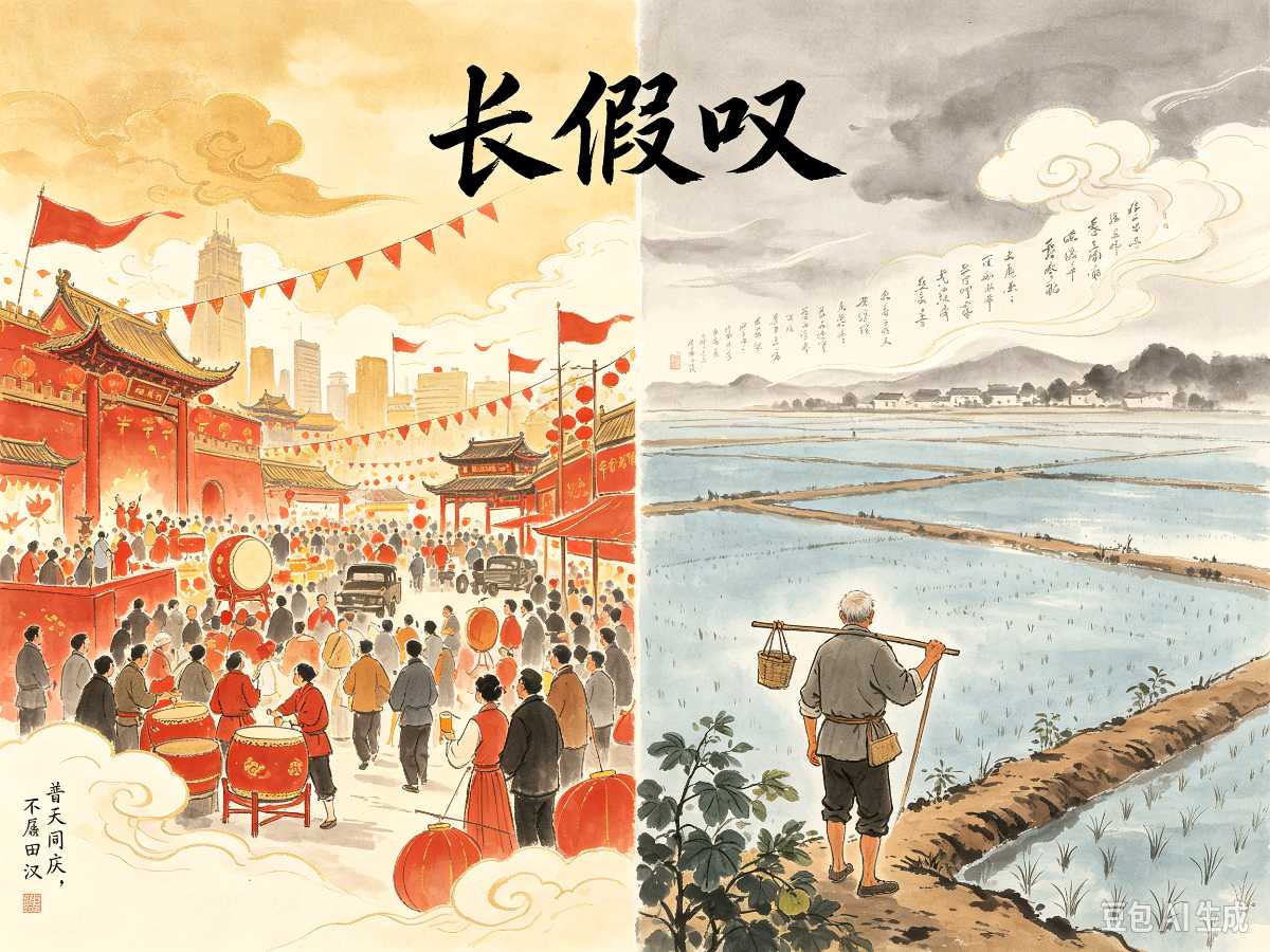 【般涉涉调·哨遍】长假叹   文/崔建国