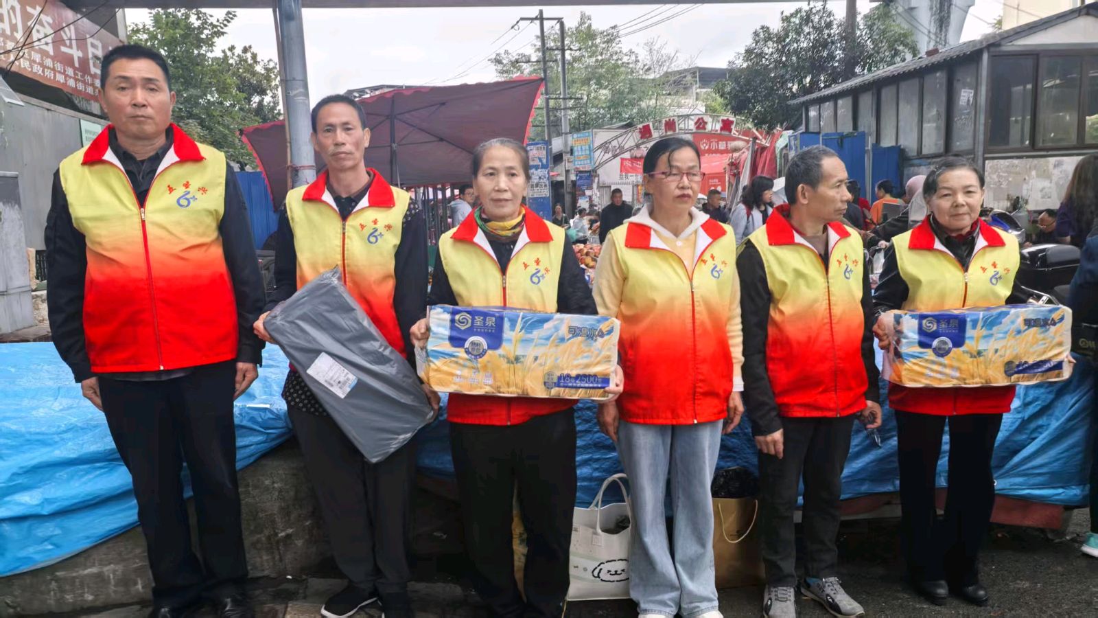 理念传递进街巷 同心助力大市场建设