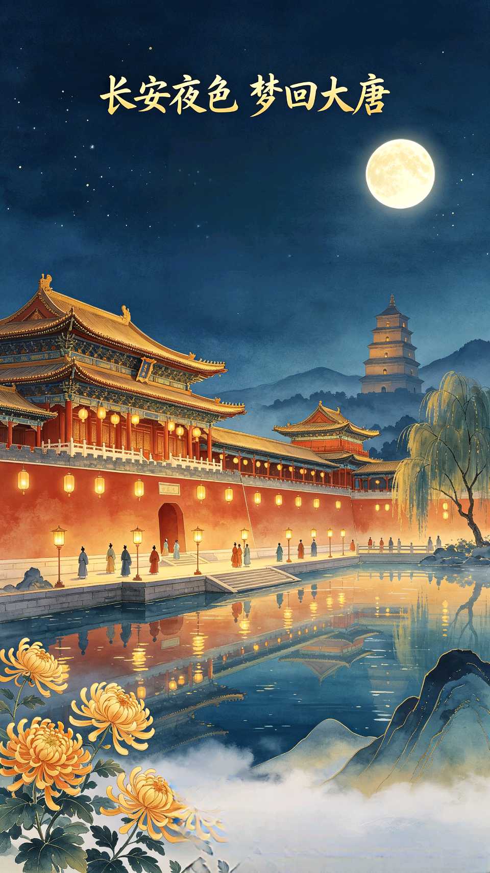 台湾著名诗人謝明辉先生專輯 (長安夜色夢回大唐) 第(141)期(图3)