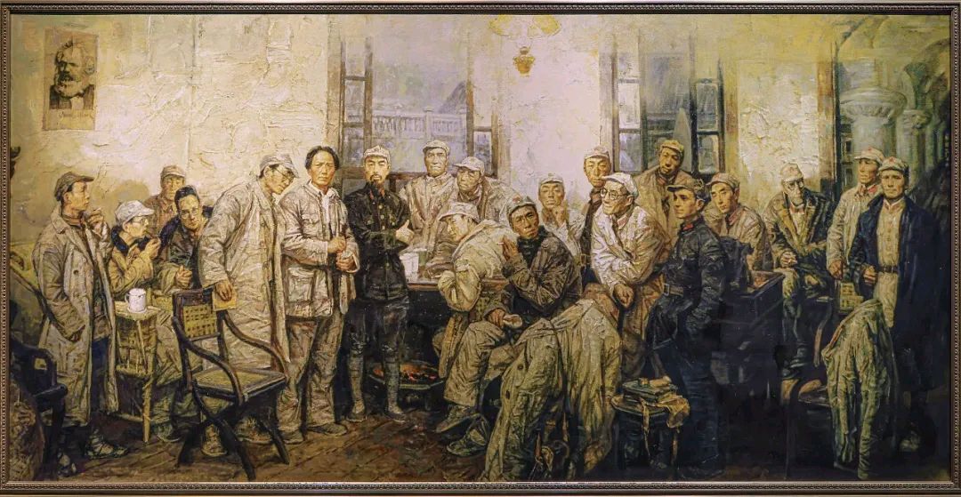 【纪念工农红军长征胜利90周年】大合唱《飞越大渡河》●四医大口腔医院合唱团●指挥:刘水 #红色经典歌曲 #世间风情(图9)