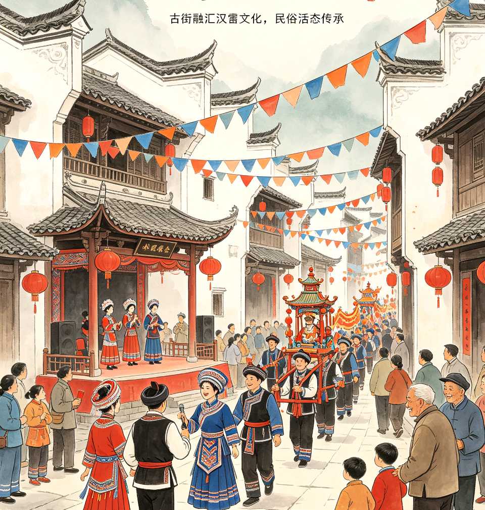 世界文学联盟//作家诗人陈天堂佳作《武义记事（三）.逛柳城古街》主播:沉默是金（图6）