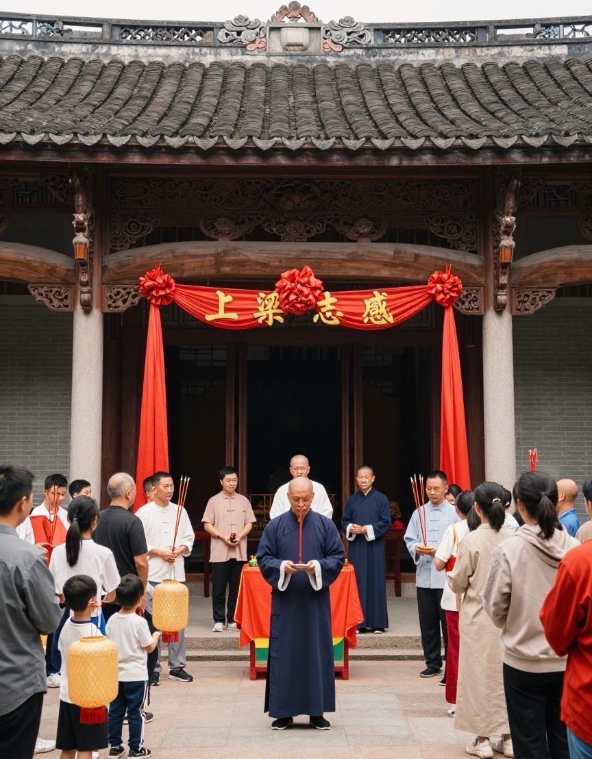 海外头条：《莲东坂上吴氏宗祠上梁志感》少年读匾（外一首）文/吴志良（江西）（图5）